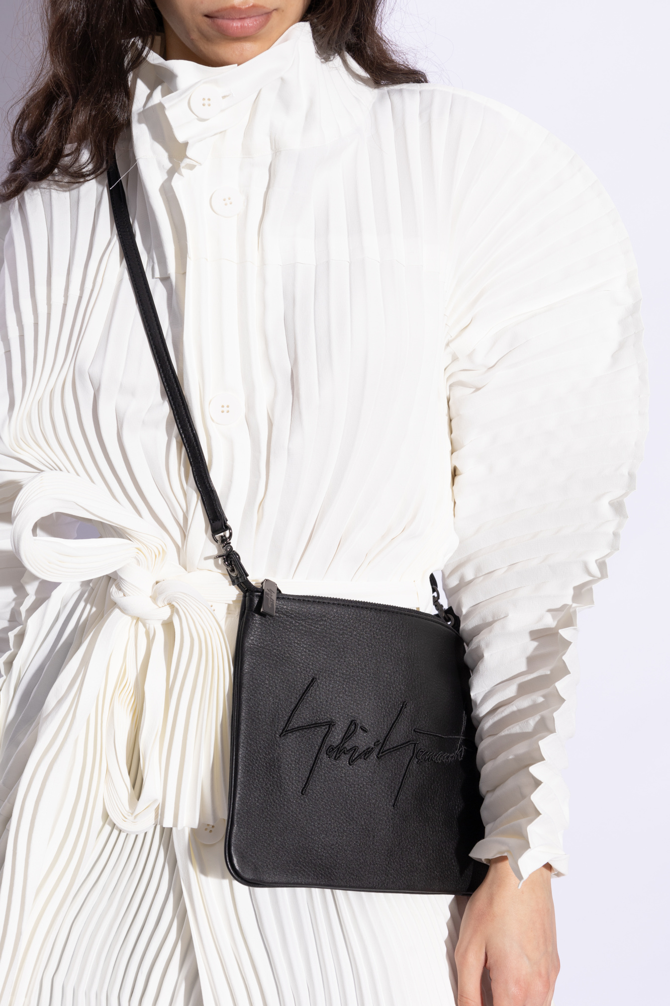 Discord Yohji Yamamoto Shoulder bag with logo | Men's | Vitkac